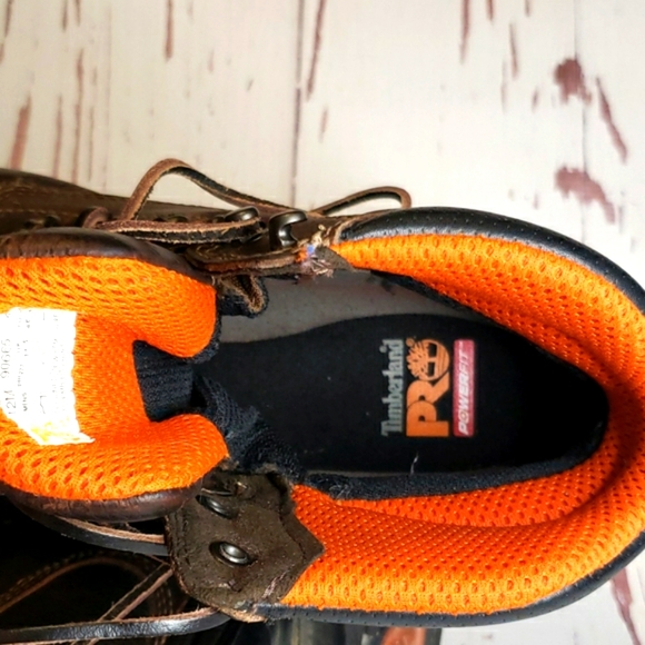 Timberland pro power fit waterproof brown lace up work  boots 12 - Picture 8 of 8